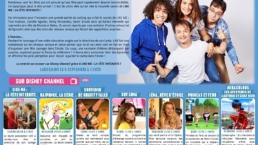 Bulletin des programmes Disney Channel semaine 37