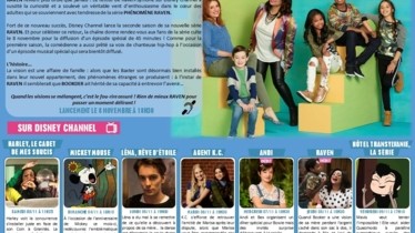 Bulletin des programmes Disney Channel semaine 45