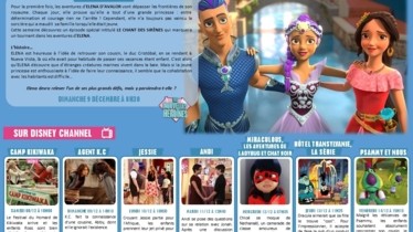 Chaînes Disney : Bulletin des programmes semaine 50