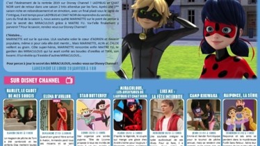 Chaînes Disney : Bulletin des programmes semaine 5