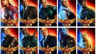 Captain Marvel : Découvrez les affiches des personnages du film !