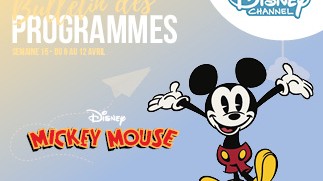 Chaînes Disney : Bulletin des programmes semaine 15