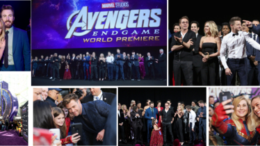 Avengers : Endgame - L'heure était au rassemblement pour l'Avant-Première Mondiale