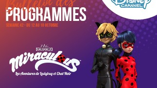 Chaînes Disney : Bulletin des programmes semaine 42