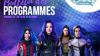 Chaînes Disney : Bulletin des programmes semaine 43