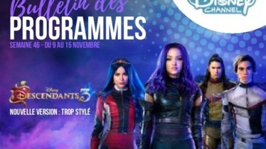 Chaînes Disney : bulletin des programmes semaine 46
