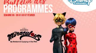Chaînes Disney : bulletin des programmes semaine 06