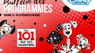 Chaînes Disney : bulletin des programmes semaine 10