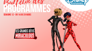 Chaînes Disney : bulletin des programmes semaine 12