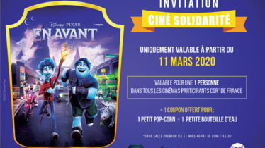 L’opération Ciné Solidarité au profit des Restos du Cœurs reconduite par Disney France et le groupe CGR en 2020