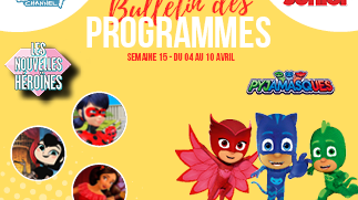 Chaînes Disney : Bulletin des programmes semaine 15