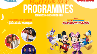Chaînes Disney : Bulletin des programmes semaine 26