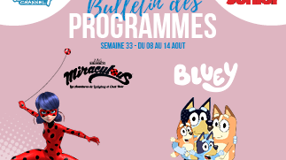 Chaînes Disney : Bulletin des programmes semaine 33