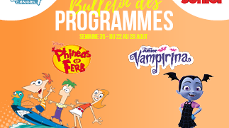 Chaînes Disney : Bulletin des programmes semaine 35