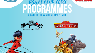 Chaînes Disney : Bulletin des programmes semaine 36