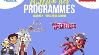 Chaînes Disney : bulletins des programmes semaine 41
