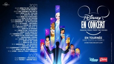 La magie de Disney en ciné-concerts : nouvelle partition dès le 25 septembre 2021