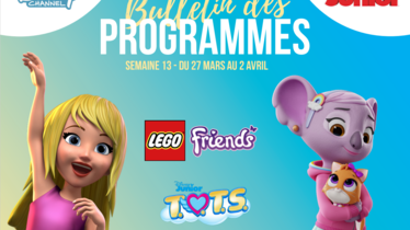 Chaînes Disney: Bulletin de programmes semaine 13