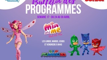 Chaînes Disney Channel & Disney Junior - Bulletin des programmes semaine 17