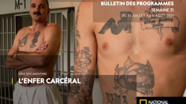 Chaîne National Geographic - Bulletin des programmes semaine 31