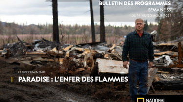 Chaîne National Geographic - Bulletin des programmes semaine 33