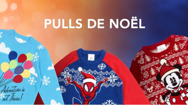 Fantaisiste et régressif, cette année le pull de Noël se conjugue aux couleurs des héros de Disney !