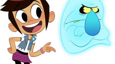 Découvrez la nouvelle série animée, produite par Disney Television Animation,  "Molly McGee et le Fantôme"  A partir du mercredi 2 février à 10h sur Disney Channel