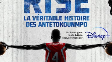 Découvrez la bande-annonce, l’affiche et les photos de  RISE : LA VERITABLE HISTOIRE DES ANTETOKOUNMPO