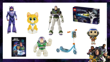 Découvrez une collection de jouets et livres intergalactiques à l'occasion de la sortie du film BUZZ L'ÉCLAIR