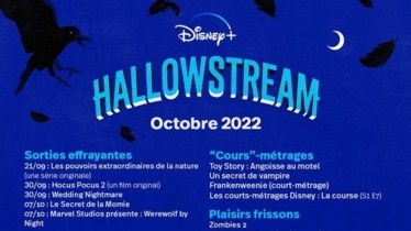 Sur Disney+ cette année pour Halloween des  frissons, des cris et de l’audace