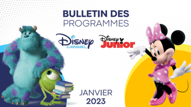 Disney Channel & Disney Junior - Bulletin des programmes janvier 2023