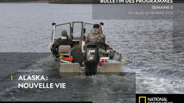 Chaîne National Geographic - Bulletin des programmes semaine 8 - du 18 au 24 février