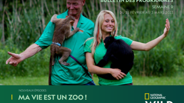 Chaîne National Geographic Wild - Bulletin des programmes semaine 9 - du 25 au 31 février