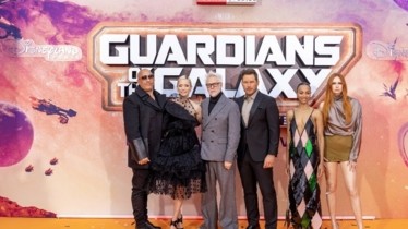 L'EQUIPE DU FILM LES GARDIENS DE LA GALAXIE VOLUME 3 A AVENGERS CAMPUS DE DISNEYLAND PARIS - Toutes les photos
