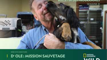 Chaîne National Geographic Wild - Bulletin des programmes semaine 31 - du 29 juillet au 4 août