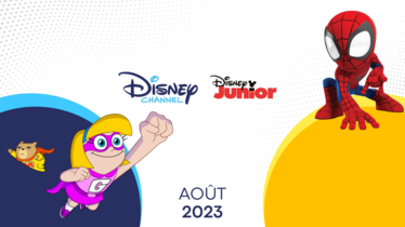 Disney Channel & Disney Junior - Bulletin des programmes Août 2023