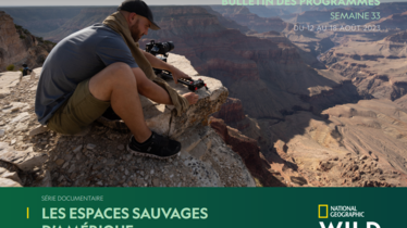 Chaîne National Geographic Wild - Bulletin des programmes semaine 33 - du 12 au 18 août