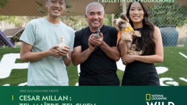 Chaîne National Geographic Wild - Bulletin des programmes semaine 1 - du 30 au 5 janvier