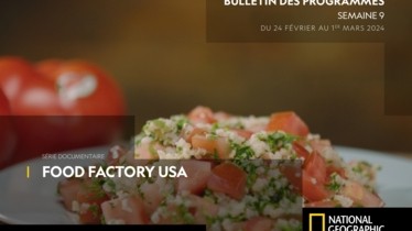 Chaîne National Geographic - Bulletin des programmes semaine 9 - du 24 février au 1er mars