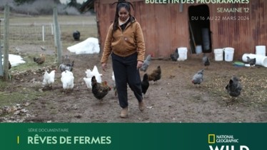 Chaîne National Geographic Wild - Bulletin des programmes semaine 12 - du 16 mars au 22 mars