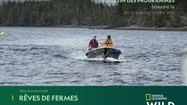 Chaîne National Geographic Wild - Bulletin des programmes semaine 14 - du 30 mars au 5 avril