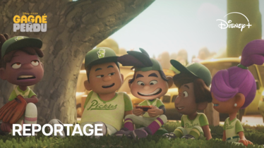 GAGNÉ OU PERDU | Découvrez à travers un reportage inédit la vision des créateurs de la première série originale des studios d’animation Pixar