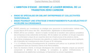 L’AMBITION D’ENGIE - DEVENIR LE LEADER MONDIAL DE LA TRANSITION ZÉRO CARBONE.pdf