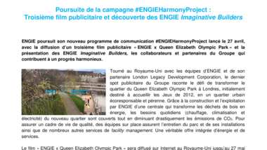 Poursuite de la campagne #ENGIEHarmonyProject : Troisième film publicitaire et découverte des ENGIE Imaginative Builders.pdf