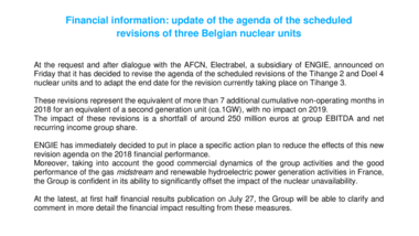 Financial information : update of the agenda of the scheduled revisions of three Belgian nuclear units.pdf