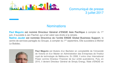 Nominations