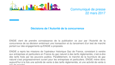 Décisions de l’Autorité de la concurrence
