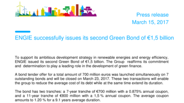 ENGIE successfully issues its second Green Bond of €1,5 billion.pdf