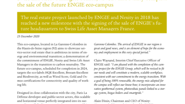 Swiss Life Asset Managers France, ENGIE and Nexity complete the sale of the future ENGIE eco-campus.pdf