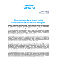 PR ENGIE FRANCE RES BILL